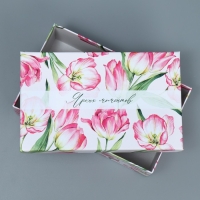 Набор коробок 10 в 1, упаковка подарочная, &laquo;Цветочный сад&raquo;, 12 х 7 х 4 - 32.5 х 20 х 12.5 см