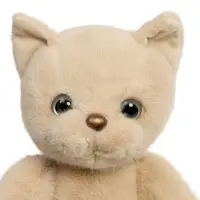 Мягкая игрушка "Котик", бежевый, 20 см MT-250403-20
