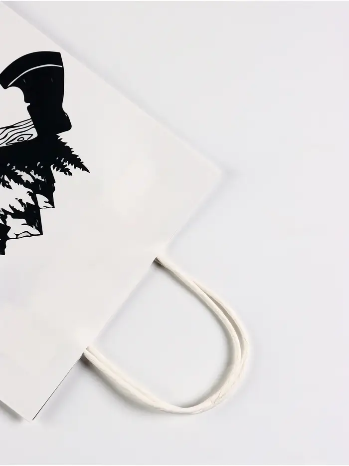 Пакет подарочный крафт &laquo;Настоящему мужчине&raquo;, 21&times;11&times;27 см