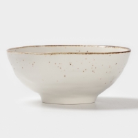 Миска Magistro Alpine Frost 17 см 16.9&times;7.3 белая