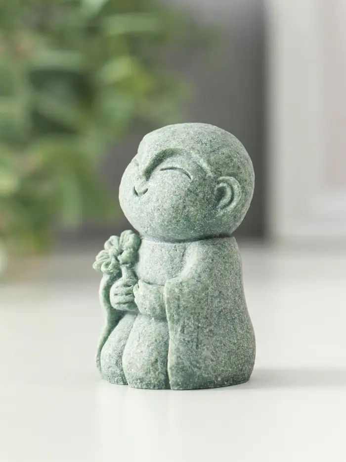 Сувенир песчаник "Буддийские монахи" набор 3 шт 3,2х3,5х6,2 см