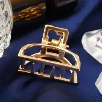 Крабик для волос &laquo;Маргарита&raquo;, дуга, 2.5 см, золото