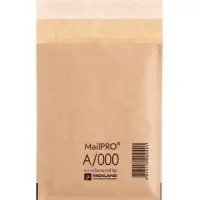 Крафт-конверт с воздушно-пузырьковой плёнкой MailPRO A/000, 11 х 16 см, kraft