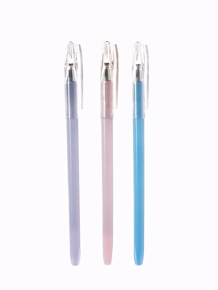 Ручка шариковая 0.8 мм, стержень синий на масляной основе, МИКС