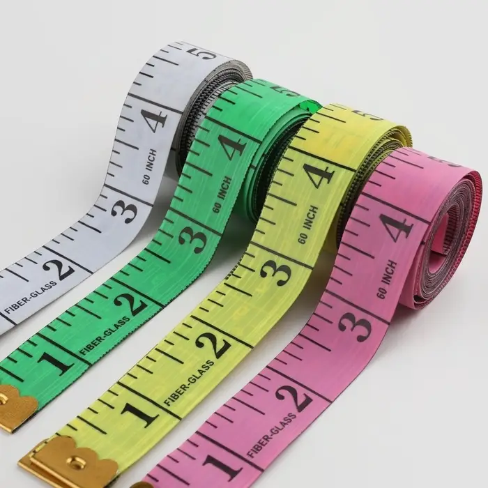Сантиметровая лента портновская, в футляре, 1.7&times;150 см (см/дюймы), МИКС