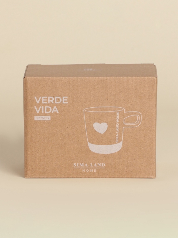 Кружка SL Home "Сердце", 520 мл, 13,5х9,6х9,8 см.