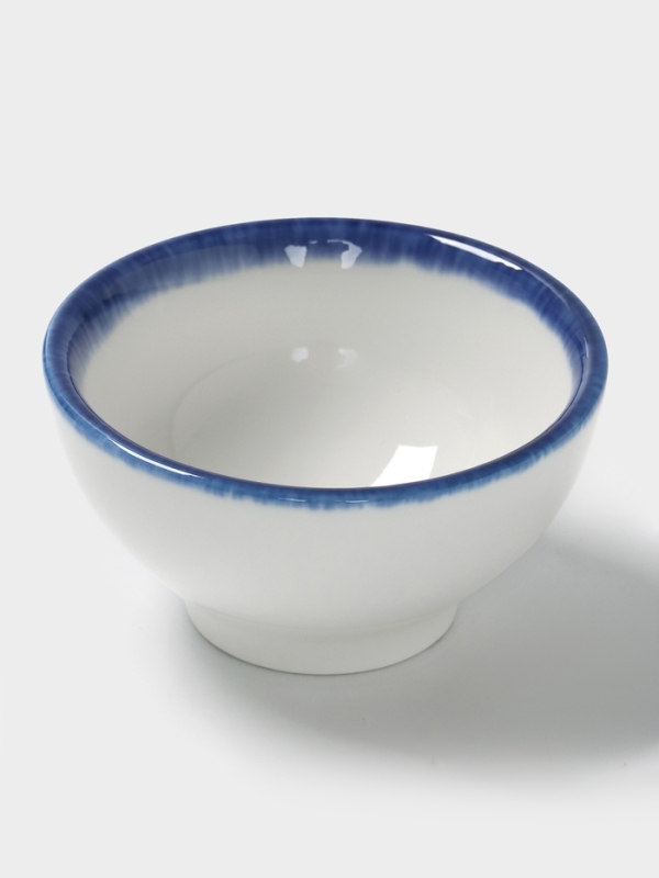 Соусник "Blue Lagoon" Magistro 8см 8х8х4, цвет белый, синий