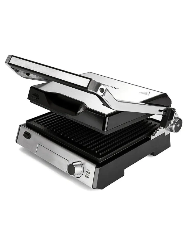 Электрогриль КТ-1601 двусторонний гриль электрический 2000Вт