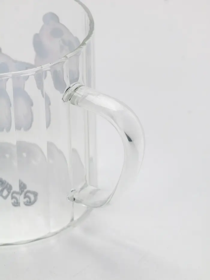 Кружка стеклянная &laquo;Панды&raquo;, 650 мл