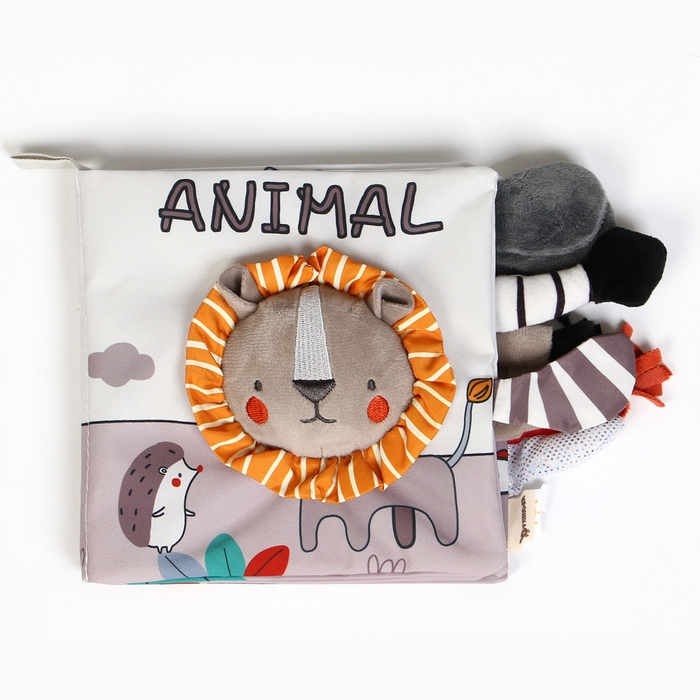 Книжка-шуршалка мягкая &laquo;Львенок Леон&raquo;, Крошка Я