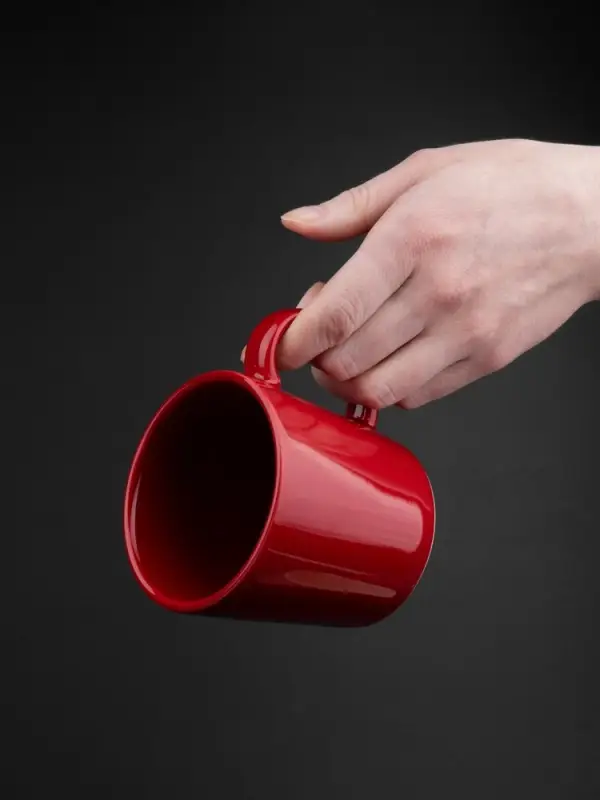 Кружка Valotti Medio, красная