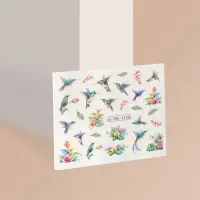 Слайдеры для ногтей &laquo;Колибри&raquo;, разноцветные