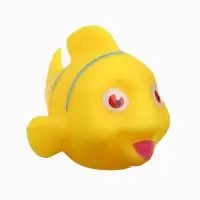 Новогодний набор игрушек для ванны, 6 шт, с пищалкой, Крошка Я