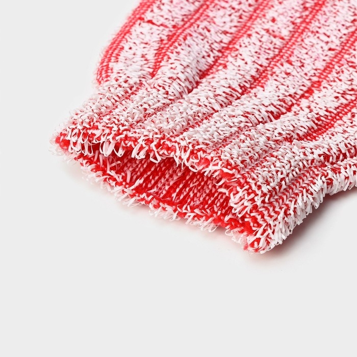 Мочалка - варежка для тела массажная Доляна, 19&times;11 см, жёсткая, цвет МИКС