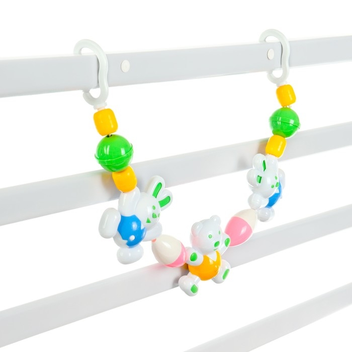 Растяжка на коляску/кроватку &laquo;Веселый зоопарк&raquo;, Аэлита