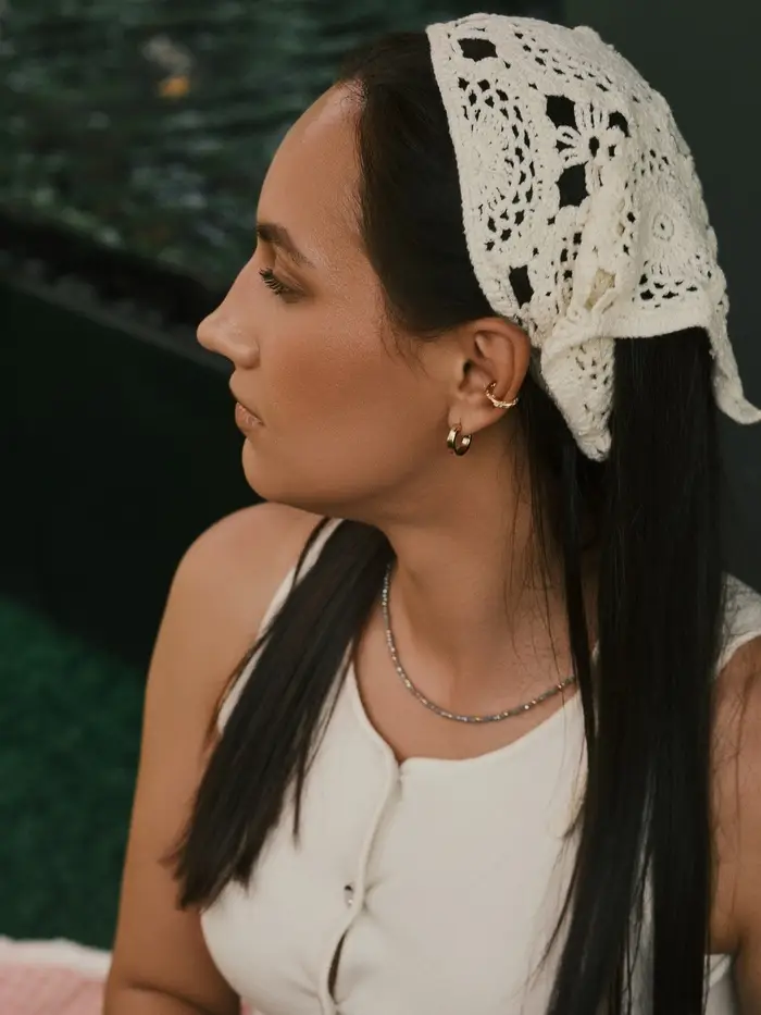 Чокер из бисера &laquo;Хрусталь&raquo;, серый в золоте, 37 см + 5 см доп, цепочка