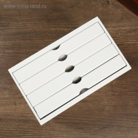 Фотоархив на 96 фото "Семья" белого цвета 20х15х12 см