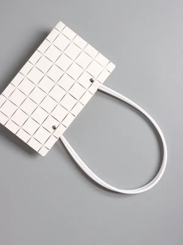 Сумка для цветов влагостойкая, белая, 22x10.5x13.5&plusmn;5% см