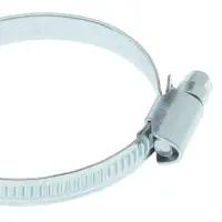 Хомут оцинкованный ZEIN engr, несквозная просечка, диаметр 40-60 мм, ширина 9 мм