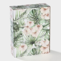 Блюдо сервировочное Доляна &laquo;Лист&raquo;, 17&times;12,5&times;3,9 см, цвет зелёный