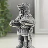 Сувенир "Шаман в шкуре медведя" 11 см