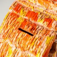 Копилка "Избушка на курьих ножках" 20х14,5х10 см