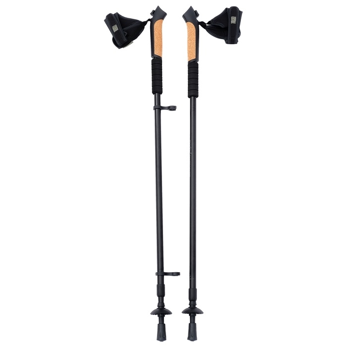 Палки для скандинавской ходьбы Maclay, телескопические, 2-х секционные (2 шт)
