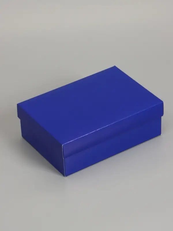 Коробка складная, синяя, 21 х 15 х 7 см