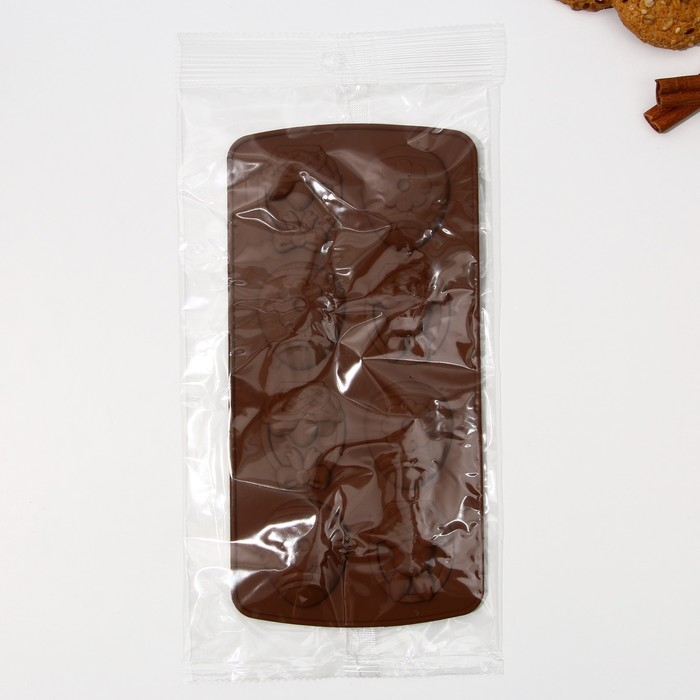 Силиконовая форма для выпечки &laquo;Со Светлой Пасхой!&raquo;, 10.6 х 20.7 см.