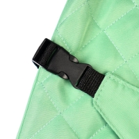 Шезлонг детский, кресло - качалка с игрушками для новорождённых &laquo;Крошка Я&raquo;, цвет зелёный