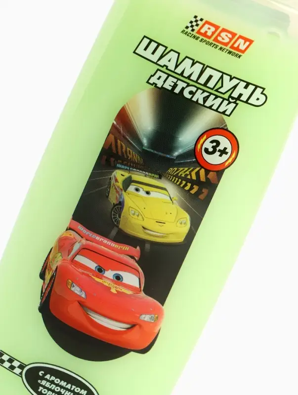 Шампунь для волос детский, 250 мл, аромат яблочный торнадо, Машинка