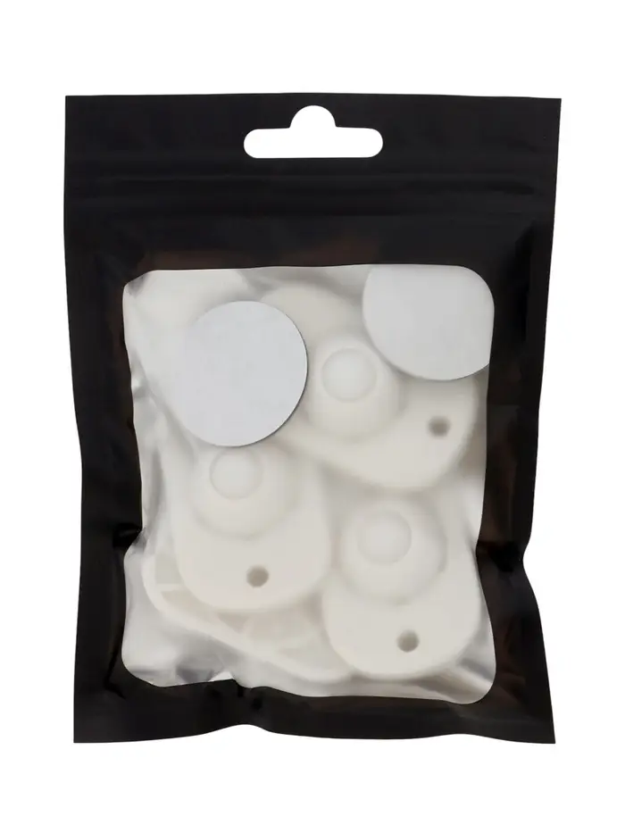 Колесо мебельное ТУНДРА, 45х28 мм, поворотные, шар, с клеевой основой, набор 4 шт