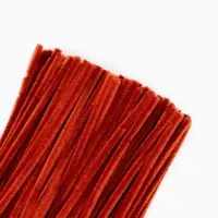 Синельная проволока, набор 100 шт, коричневая, 30 см