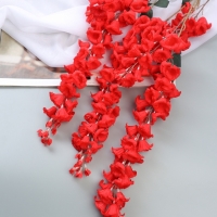 Цветы искусственные "Наперстянка бреди" 97 см, красный