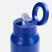 Термобутылка Magnus с магнитным держателем для телефона, синяя