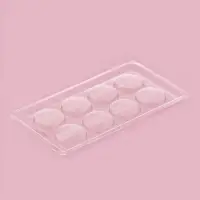 Форма для шоколада и конфет &laquo;Зигзаг&raquo;, 8 ячеек, 22&times;11 см, прозрачная