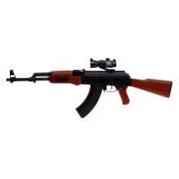 Автомат АК-47, стреляет орбизами, работает от аккумулятора