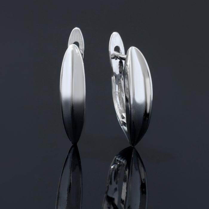 Швензы &laquo;Бумеранг&raquo;, цвет серебро