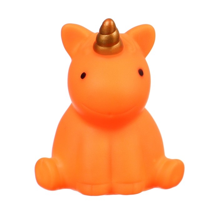 Набор резиновых игрушек для ванны &laquo;Единорожки&raquo;, с пищалкой, 6 шт, Крошка Я