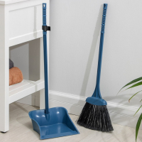 Веник с совком &laquo;Комфорт&raquo;, цвет МИКС