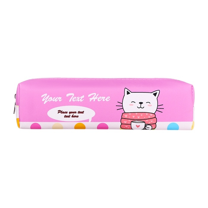 Пенал школьный &laquo;Зверюшка&raquo;, на молнии, МИКС