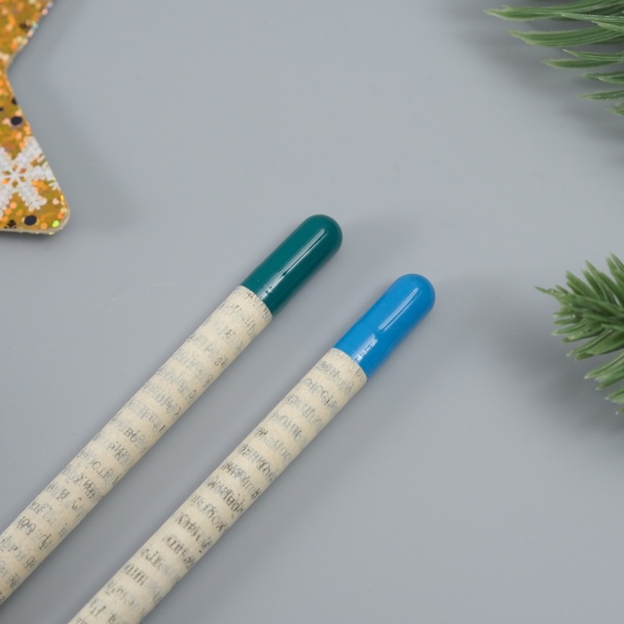 Растущие подарочные карандаши mini "Голубая Ель + Сосна" набор 2 шт.