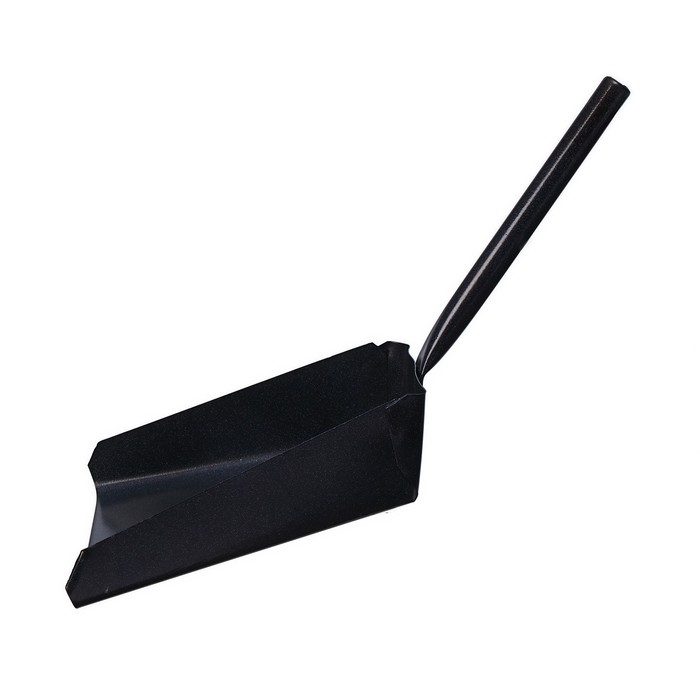 Совок хозяйственный, 17 &times; 17 &times; 6 см, металл, черенок 25 см, МИКС