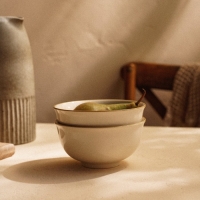 Набор салатников фарфоровых SL Home &laquo;Леггеро&raquo;, 750 мл, d=15 см, цвет бежевый