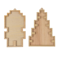 Набор для творчества &laquo;Ёлочная игрушка. Мозаика&raquo;, 2 шт., керамическая