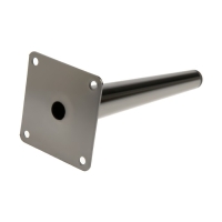 Опора мебельная CAPPIO OP08,h=200 мм,толщ площ 1,8,  цвет  глянцевый черный