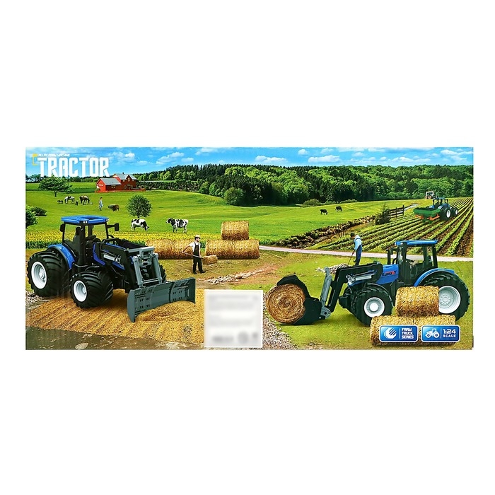 Трактор &laquo;Фермер&raquo;, радиоуправление, с элементами из металла