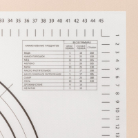 Армированный коврик для выпечки с разметкой KONFINETTA, силикон, 40&times;50 см, 0,44 мм, цвет чёрный