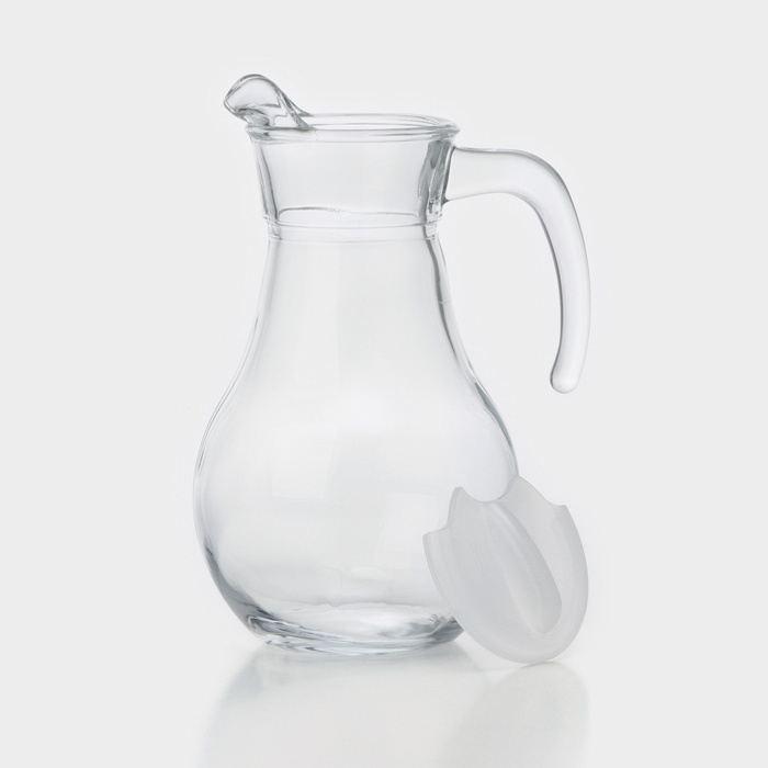 Кувшин стеклянный с крышкой Bistro, 1 л
