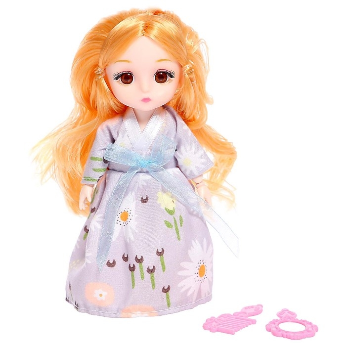 Кукла модная шарнирная &laquo;Бала&raquo; в платье, с аксессуарами, цвета МИКС